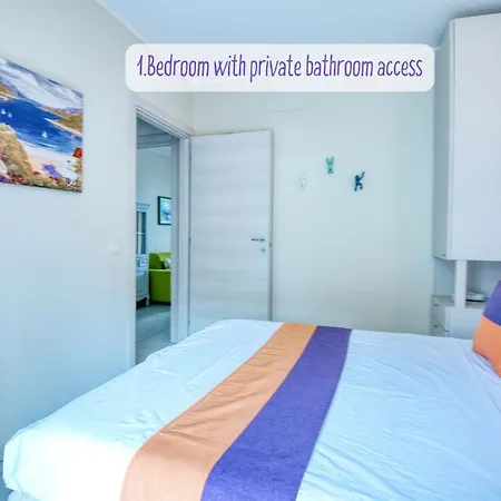 Panorama View, Pool & Garden, 2 Bathrooms, Kingsize & Single-beds, Fast Internet Daire Toscolano Maderno